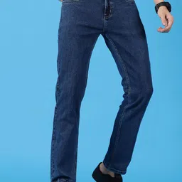 Mast & Harbour Men Carrot Slim Fit Clean Look Stretchable Jeans image 1
