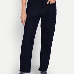 BAESD Women Jean Straight Fit Mid-Rise Cotton Jeans-image-35