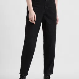ONLY Women Straight Fit High-Rise Pure Cotton Jeans-picture-30