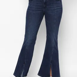 AMERICAN EAGLE OUTFITTERS Women Flared High-Rise Clean Look Stretchable Jeans-image-69