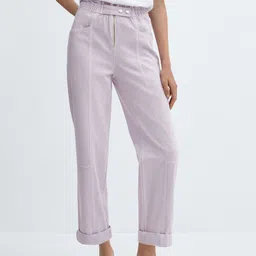 MANGO Women Slouchy High-Rise Jeans-image-8