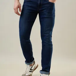 TIM PARIS Men Slim Fit Light Fade Stretchable Jeans-picture-10