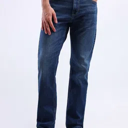 Flying Machine Men Straight Fit Light Fade Jeans image 1