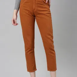 SHOWOFF Women Jean High Rise Clean Look Acid Wash Jeans-image-86
