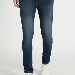 Dennis Lingo Men Blue Slim Fit Light Fade Clean Look Jeans-image-49