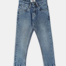 R&B Boys Slim Fit Clean Look Cotton Jeans-picture-0