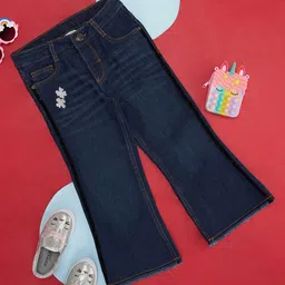 Pantaloons Junior Girls Clean Look Mid-Rise Regular Fit Cotton  Jeans-image-86