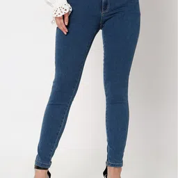 Vero Moda Women Blue Skinny Fit Mid Rise Jeans-picture-34