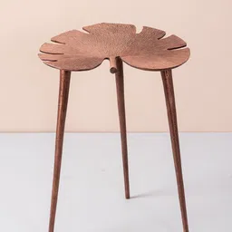 nestroots Copper-Coloured Textured Ottomans-picture-12