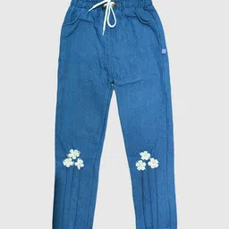 MANZON Girls Mid-Rise Applique Jeans-picture-22