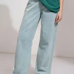Street By Tokyo Talkies Women Cotton Mid-Rise Heavy Fade Jeans-picture-42