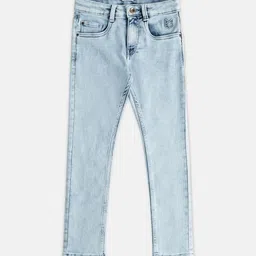 Pantaloons Junior Kids Boys Straight Fit Heavy Fade Jeans-picture-17