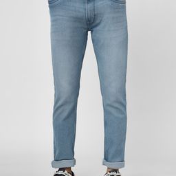 Peter England Casuals Men Slim Fit Heavy Fade Jeans-picture-18