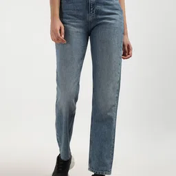 Calvin Klein Jeans Women Slim Fit Clean Look Heavy Straight Fit Fade Jeans-image-19