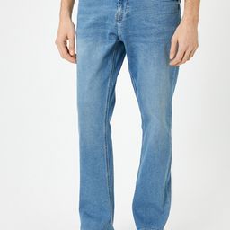 Koton Men Relaxed Fit Stretchable Jeans-image-15