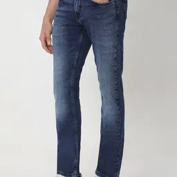 Mufti Men Slim Fit Heavy Fade Clean Look Stretchable Jeans image 5