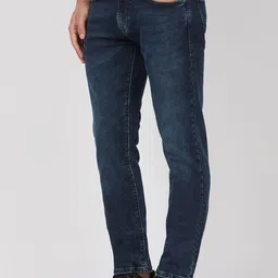 Mufti Men Straight Fit Light Fade Stretchable Jeans image 2