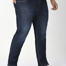 ZUSH Men Plus Size Comfort Light Fade Stretchable Jeans image 5