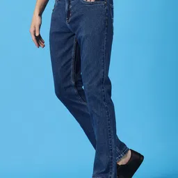 Mast & Harbour Men Carrot Slim Fit Clean Look Stretchable Jeans image 2