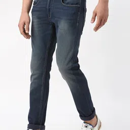 Pepe Jeans Men Tapered Fit Low-Rise Light Fade Cotton Jeans image 2