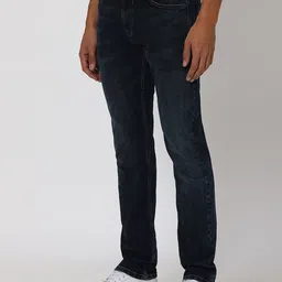 Mufti Men Mid-Rise Light Fade Straight Fit Stretchable Jeans image 3