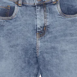 KiddoPanti Boys Jean Heavy Fade Clean Look Stretchable Jeans image 2