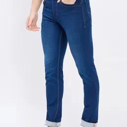 Duke Men Slim Fit Light Fade Stretchable Jeans image 4