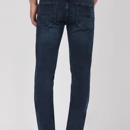 Mufti Men Straight Fit Light Fade Stretchable Jeans image 3