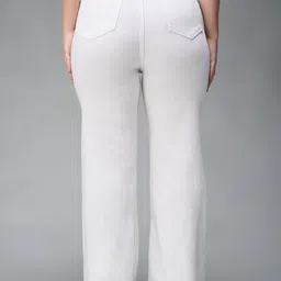 Miss Chase A+ Women Bootcut High-Rise Light Fade Stretchable Jeans image 3