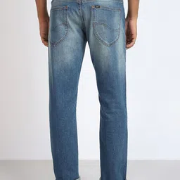 Lee Men Slim Fit Heavy Fade Stretchable Cotton Regular Jeans image 4