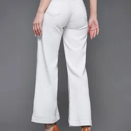 Miss Chase Women Flared Stretchable Jeans image 3