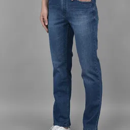 Canary London Men Smart Straight Fit Light Fade Stretchable Jeans image 3