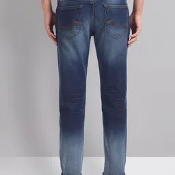 AD By Arvind Men Skinny Fit Heavy Fade Stretchable Jeans image 4