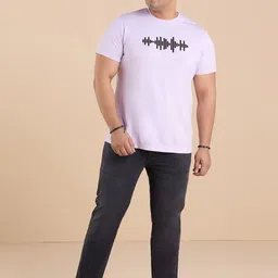 Big Hello - The Plus Life Men Mid Rise Clean Look Dark Shade Cotton Jeans image 3