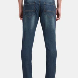 RUG WOODS Men Classic Regular Fit Light Fade Stretchable Jeans image 4