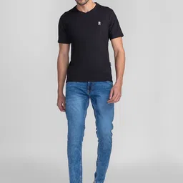 GIORDANO Men Slim Fit Light Fade Stretchable Jeans image 4