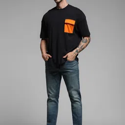 Jack & Jones Men Slim Fit Low-Rise Heavy Fade Stretchable Jeans image 4