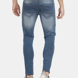 RUG WOODS Men Mid Rise Heavy Fade Clean Look Whiskers Stretchable Jeans image 4