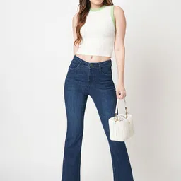 Kraus Jeans Women Mid-Rise Light Fade Bootcut Jeans image 4