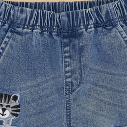 Pantaloons Baby Boys Clean Look Light Fade Embroidered Stretchable Jeans image 3