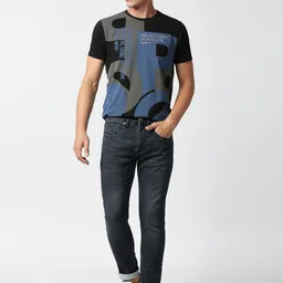 Pepe Jeans Men Blue Skinny Fit Light Fade Stretchable Jeans image 3