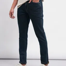 Lee Men Bruce Skinny Fit Mid Rise Cotton Jeans-image-4