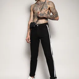 Campus Sutra Men Smart Slim Fit Clean Look Stretchable Jeans image 4