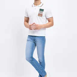 Duke Men Slim Fit Light Fade Stretchable Jeans image 2