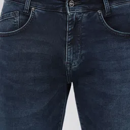 Mufti Men Straight Fit Light Fade Stretchable Jeans image 5