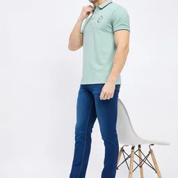 Duke Men Slim Fit Light Fade Stretchable Jeans image 2