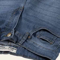 Mast & Harbour Men Smart Mid Rise Light Fade Stretchable Jeans image 2