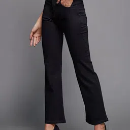 Miss Chase Women Wide Leg High-Rise Clean Look Stretchable Jeans-image-67
