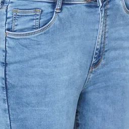 Kraus Jeans Women Skinny Fit High-Rise Light Fade Jeans image 4