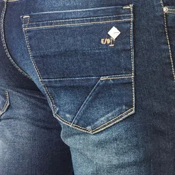 Jb Just BLACK Men Urban Slim Fit Heavy Fade Stretchable Jeans image 5